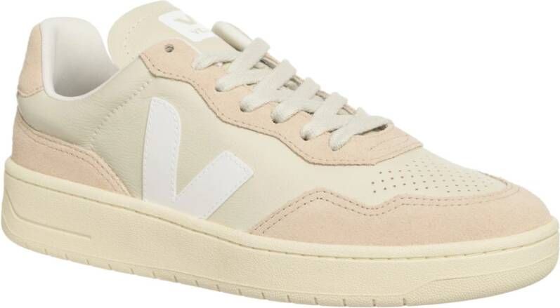 Veja V-90 Sneakers Beige Dames