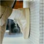 Veja Multicolor V-90 Sneakers met Veters Beige Dames - Thumbnail 10