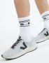Veja Marlin Hardloopschoen Unisex Lichtgrijs Zwart - Thumbnail 5