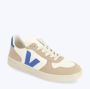 VEJA V-10 | extra white paros sahara Wit Leer Lage sneakers Unisex - Thumbnail 12