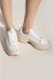 Veja Witte Tech Fabric Sneakers met Suède Inzetstukken White - Thumbnail 6