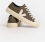 Veja Canvas Lage Sneakers Khaki Pierre Green - Thumbnail 11