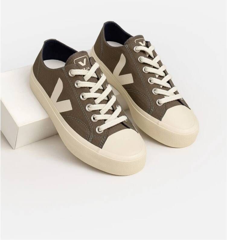 Veja Wata II Low Ripstop Sneakers Green Dames