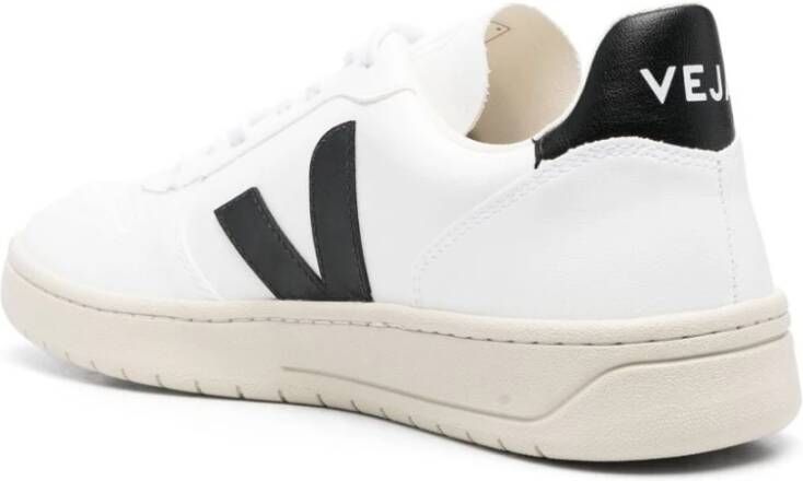 Veja Wit Zwart V-10 Sneakers White Heren