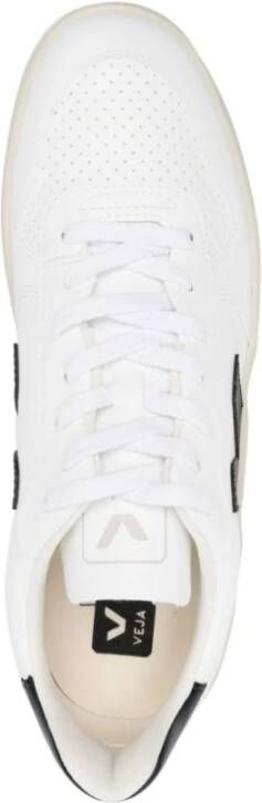 Veja Wit Zwart V-10 Sneakers White Heren
