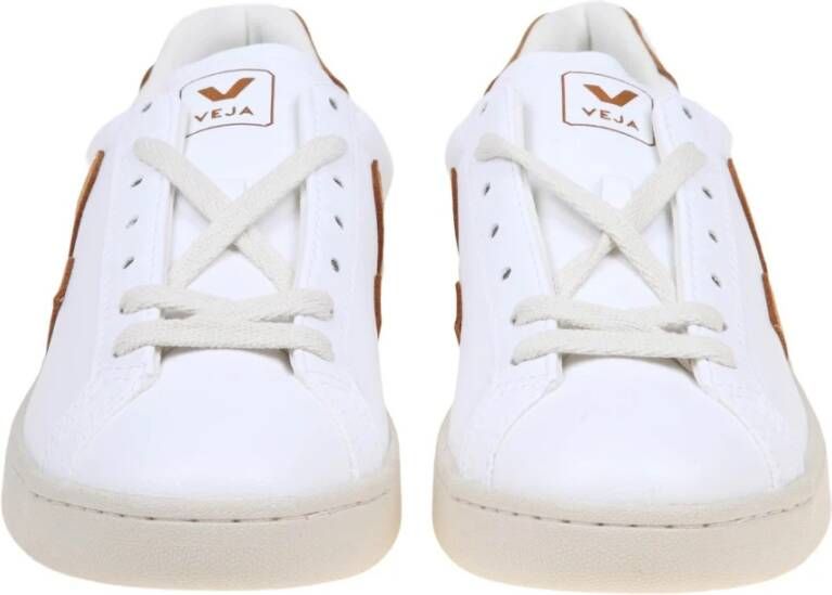 Veja Wit Kameel Vegan Sneakers White Dames