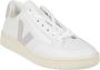 Veja Wit Licht Grijs V-12 Sneakers White Heren - Thumbnail 2