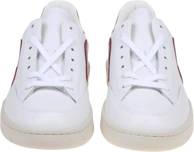 Veja Wit Marsala Leren Sneakers White Heren