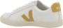 Veja WitMosterd Leren Sneakers White Dames - Thumbnail 3