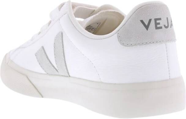 Veja Wit Natuurlijk Leren Sneaker White Dames