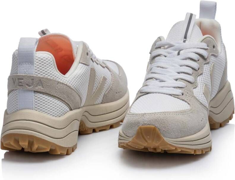 Veja Witte Beige Damessneakers