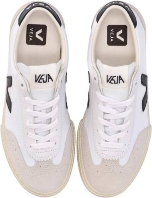 Veja Witte Canvas Sneakers Multicolor Heren