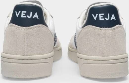Veja Witte en Blauwe B-Mesh Sneakers Multicolor Heren
