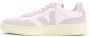 Veja Witte Leren Sneakers Stijlvol Comfort Purple Dames - Thumbnail 5
