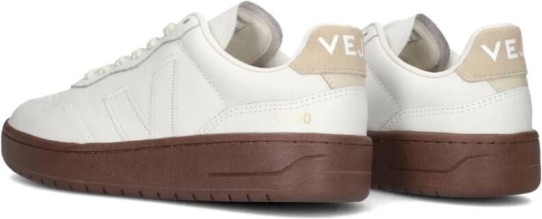 Veja Witte Lage Dames Sneakers V-90 Zz