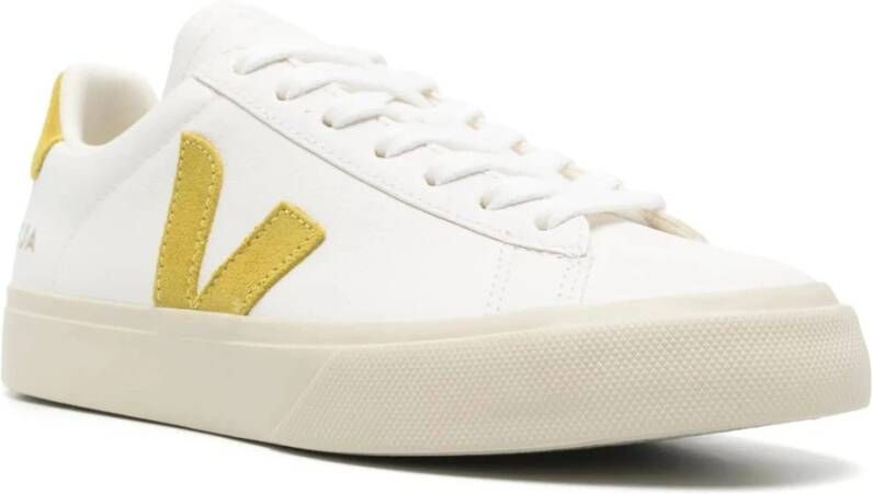 Veja Witte Leren Campo Chfree Schoenen White Heren