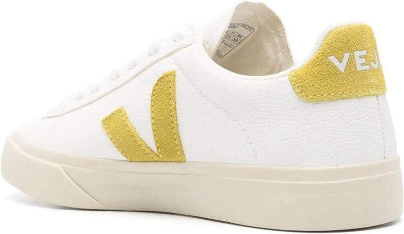 Veja Witte Leren Campo Chfree Schoenen White Heren