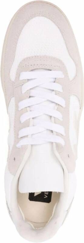 Veja Witte Leren Casual Sneakers White Dames