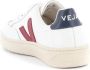 Veja V-12 Leather Sneakers Wit Marsala Nautico Xd0201955 White Heren - Thumbnail 14