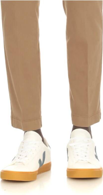 Veja Witte leren sneakers