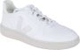 Veja Witte Leren Sneakers Iconisch Logo White Dames - Thumbnail 2