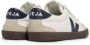 Veja Witte Leren Sneakers met Donkerblauwe Details White Dames - Thumbnail 2
