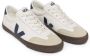 Veja Witte Leren Sneakers met Donkerblauwe Details White Dames - Thumbnail 3