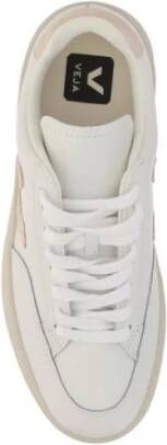 Veja Witte Leren Sneakers Moderne Stijl White Dames