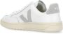 Veja Witte Leren Sneakers Ronde Neus Logo White Heren - Thumbnail 4