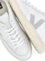 Veja Witte Leren Sneakers Ronde Neus Logo White - Thumbnail 6