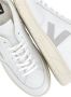 Veja Witte Leren Sneakers Ronde Neus Logo White Heren - Thumbnail 6