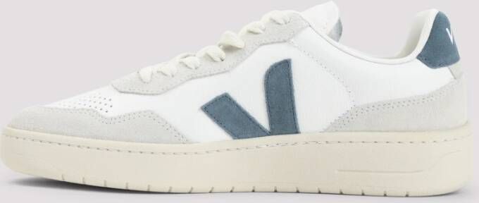 Veja Witte Leren Sneakers voor Mannen White Heren