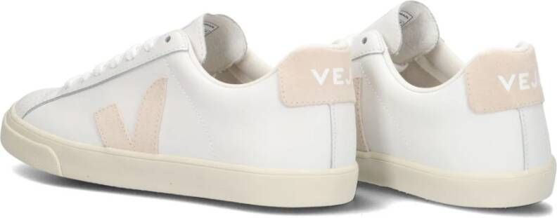 Veja Witte Leren Sneakers White Dames
