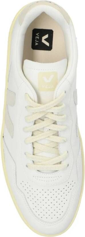 Veja Witte natuurlijke leren sneakers voor vrouwen White Dames