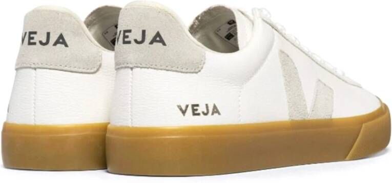 Veja Witte Natuurlijke Sneakers Beige Heren