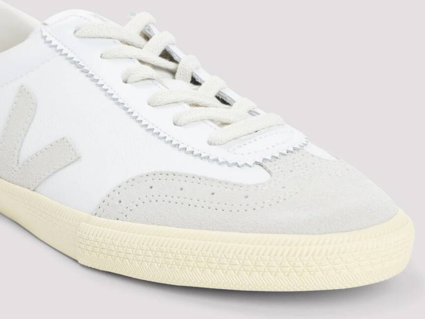 Veja Witte Natuurlijke Volley Sneakers White Heren
