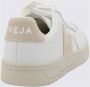 Veja V-12 herensandaal van zandkleurig en wit leer White - Thumbnail 7