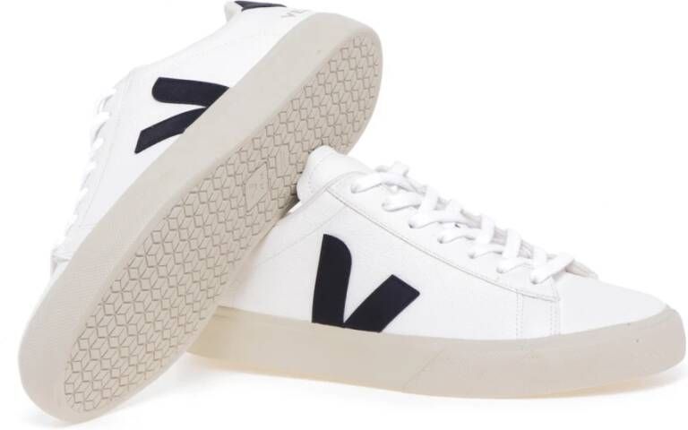 Veja Witte Sneakers Campo Stijl White Dames