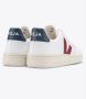 Veja Witte Sneakers met Bordeaux V-Detail White Heren - Thumbnail 4