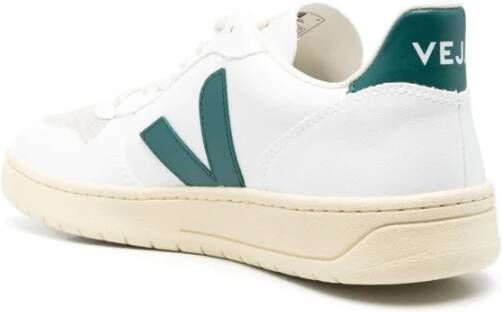 Veja Witte Sneakers met Veganistisch Leer en Biologisch Katoen Wit Heren