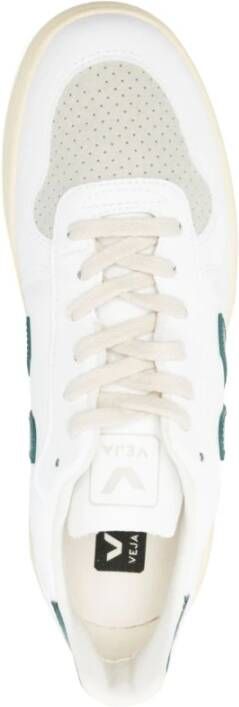 Veja Witte Sneakers met Veganistisch Leer en Biologisch Katoen Wit Heren
