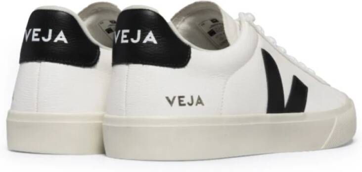 Veja Witte Sneakers met Zwarte Details White Heren