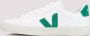 Veja Groene Leren Sneakers met Logo Detail White - Thumbnail 10
