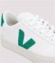 Veja Groene Leren Sneakers met Logo Detail White - Thumbnail 11