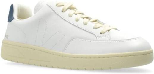 Veja Witte Leren Sneakers Ronde Neus White Heren - Foto 3