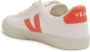 Veja Leren Logo Sneakers Vetersluiting Ronde Neus White - Thumbnail 32