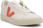 Veja Leren Logo Sneakers Vetersluiting Ronde Neus White - Thumbnail 33