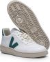Veja Witte Groene Vegan Tennisgeïnspireerde Sneaker White Dames - Thumbnail 12