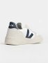 Veja Gerecyclede B-Mesh Sneakers met Marineblauwe Accenten White - Thumbnail 13