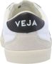 Veja Witte Volley Sneakers Stof Leer Rubber White Heren - Thumbnail 4
